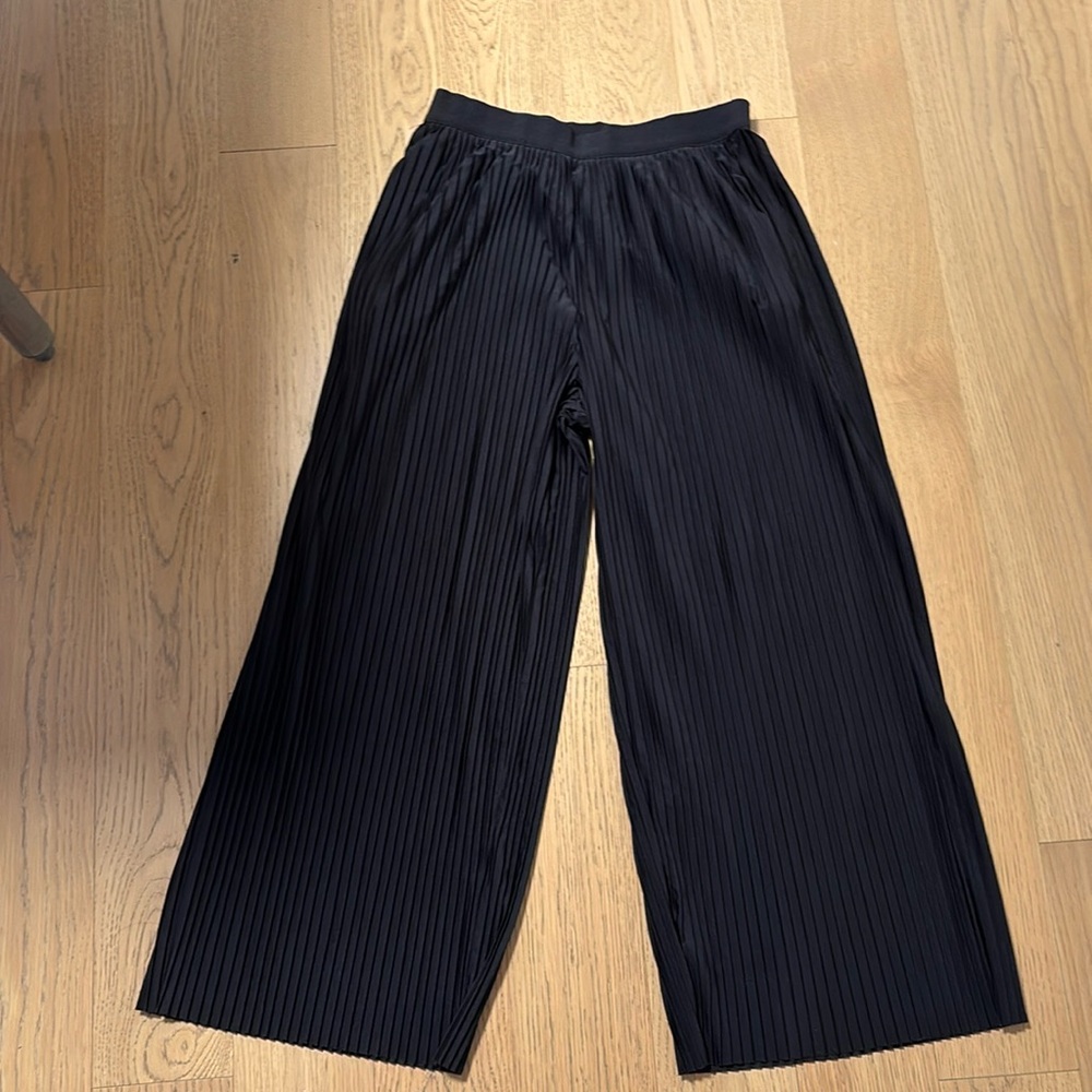 COS Plisse Pants Navy SZ M